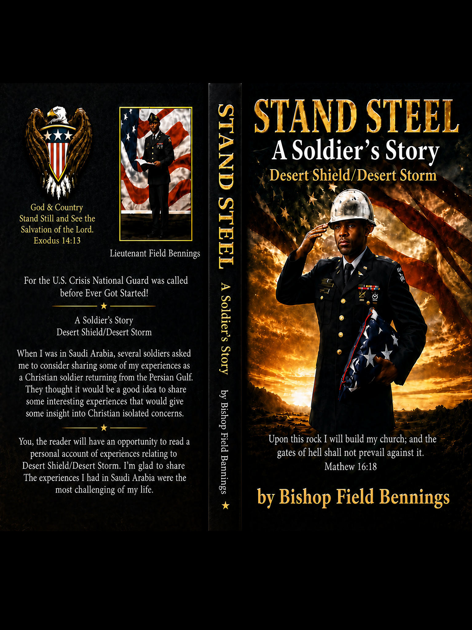 Stand Steel book cover by Bishop Field Benning